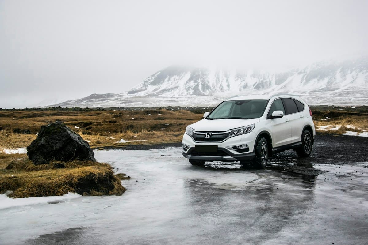 SUV rental car